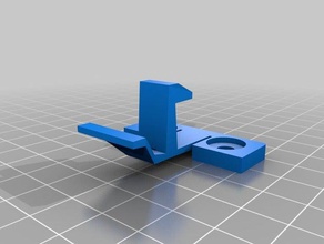 hilux surf kzn Mittelkonsole Deckel fangen automotive 3d print model - Mito3D