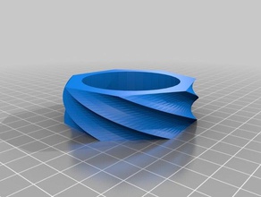 twisty bracelet bracelets 3d print model - Mito3D