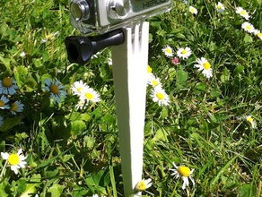 gopro Erdspieß Kamera hering 3d print model - Mito3D