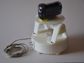 3d-gedruckte automatisierte programmierbare Kamera stand gadgets arduino Estland rotierende Plattform solid edge tallinn 3d print model - Mito3D