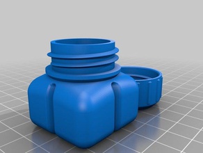 botella de tapón rosca 27 otros 3d print model - Mito3D
