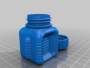 bottiglia con tappo a vite di 36 altri 3d print model - Mito3D