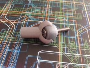 migliorata estremità di rod cuscinetto ingegneria comune kugelgelenk 3d print model - Mito3D