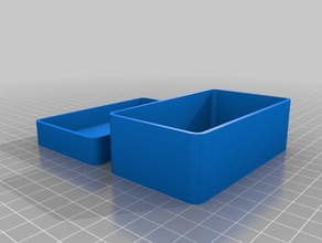box 95x55mmx30height containers customized 3d print model - Mito3D