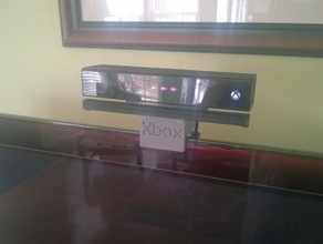réglable support tv xbox one kinect vidéo jeux stand 3d print model - Mito3D