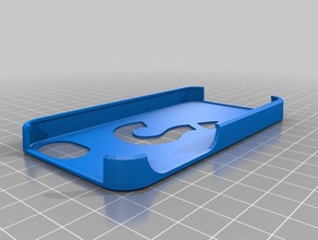 my customized cqb iphone case mashup text added other 3d print model - Mito3D
