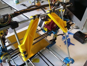 mendel prusa stabilizer 3d printer parts brace 3d print model - Mito3D