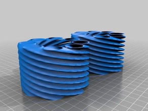 il mio personalizzato parametrico avvitabile box contenitori 3d print model - Mito3D