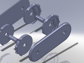 swiss-knife key ring holder mechanical toys 3d print model - Mito3D