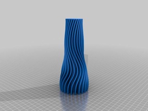 twisted vaso per la matematica arte 3d print model - Mito3D