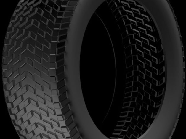 offroad tire 3d printing tests 3D print model - Mito3D