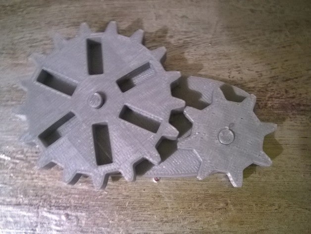 steampunk moving gears usb holder computer asxax 3D print model - Mito3D