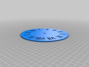 clockface andere 3d print model - Mito3D
