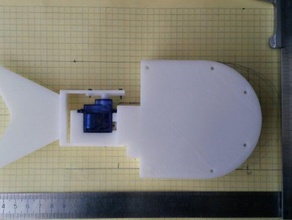 Roboter-Fisch in der Robotik arduino servo 3d print model - Mito3D