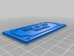 swu &lt3 isu sinal sinais logotipos personalizado 3d print model - Mito3D