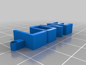 amore organizzazione personalizzato 3d print model - Mito3D