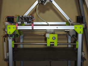 cube vis xy hotend transport 3d les imprimantes 3d print model - Mito3D