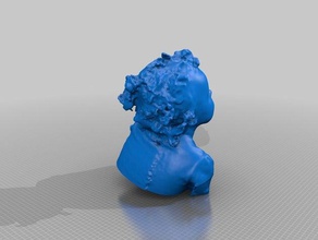 lucy henderson Menschen eisf machen scan Sinn scanner 3d print model - Mito3D