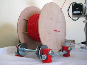 hölzerne Spule 3d Drucker - Zubehör Billig filament filament-Halter pla 3d print model - Mito3D