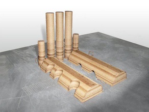stampa wood albero ringslaywoo-d3 mm filamento 3d la stampante accessori laywood 3d print model - Mito3D