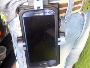 özelleştirilebilir kemer telefon kılıfı mobil customizer galaxy iphone samsung tablet 3d print model - Mito3D