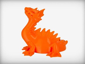 aquaticus water dragon models 3d print model - Mito3D