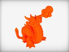 longhuo el dragón oriental modelos 3d print model - Mito3D