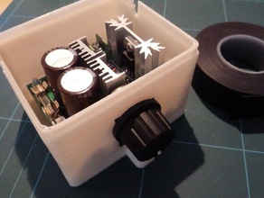 parametrische motor-control-Gehäuse - Elektronik box openscad 3d print model - Mito3D