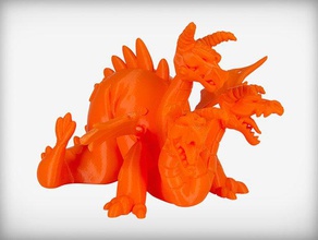 hydralon hydra dragon models 3d print model - Mito3D