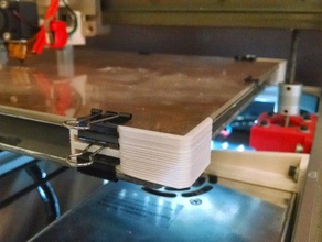 cama soportes de esquina 3d la impresora partes 3d print model - Mito3D