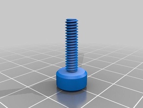 my customized nut job bolt washer threaded rod factory diy 3d print model - Mito3D