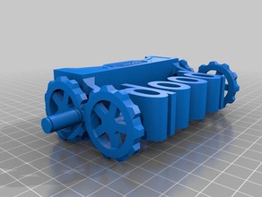 göğüs kaka makinesi mekanik oyuncaklar 3d print model - Mito3D