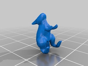coelho rabbit animals 3d print model - Mito3D