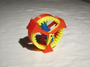 high reduction ratio planetary drive engineering 3d print model - Mito3D