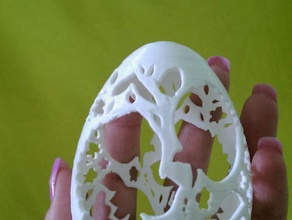 easter egg decor 3d print model - Mito3D