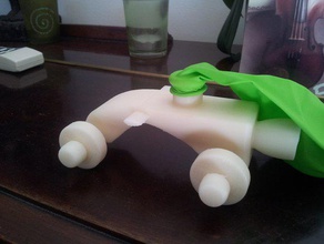 air propelled car mechanical toys balloon jouet replicator voiture 3d print model - Mito3D