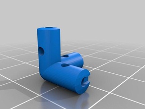 til pasta 90 grader Bau - Spielzeug angepasst 3d print model - Mito3D