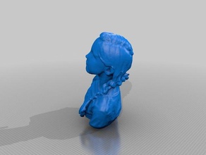 christina people eisf making scan sense scanner 3d print model - Mito3D