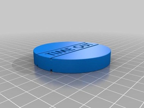 o tempo fora do bloco moedas emblemas 3d print model - Mito3D