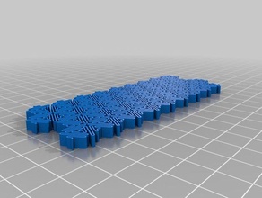 il mio personalizzato mesostructured cellulare di materiali generatorversion andreasbastians prototipi arte 3d print model - Mito3D