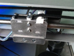 belt tensioner leapfrog creatr 3d printer accessories 3d print model - Mito3D