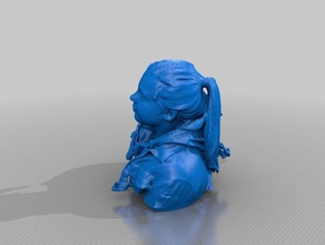 holly people eisf making scan sense scanner 3d print model - Mito3D