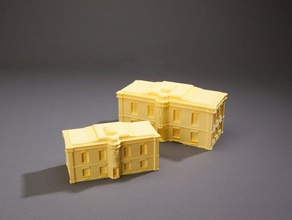 parís edificio de los edificios estructuras 3d print model - Mito3D