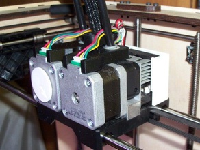 swapping orientation extruder motorheater assembly 3d printers modification replicator upgrade 3d print model - Mito3D