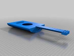 Sopran-ukulele Musik 3d print model - Mito3D