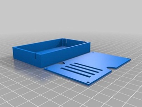 turnigy teksumo eletrônica bay caixa de tampa ventilada rc veículos 3d print model - Mito3D