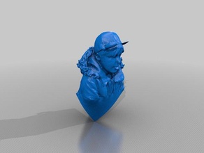 danny lillico Menschen eisf machen scan Sinn scanner 3d print model - Mito3D