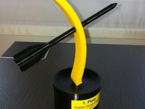 trofeo de tiro con arco deporte al aire libre 3d print model - Mito3D