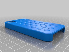 bumpy iphone case other 3d print model - Mito3D