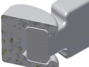 integrated gate carabiner key chain organization keychain lock 3d print model - Mito3D